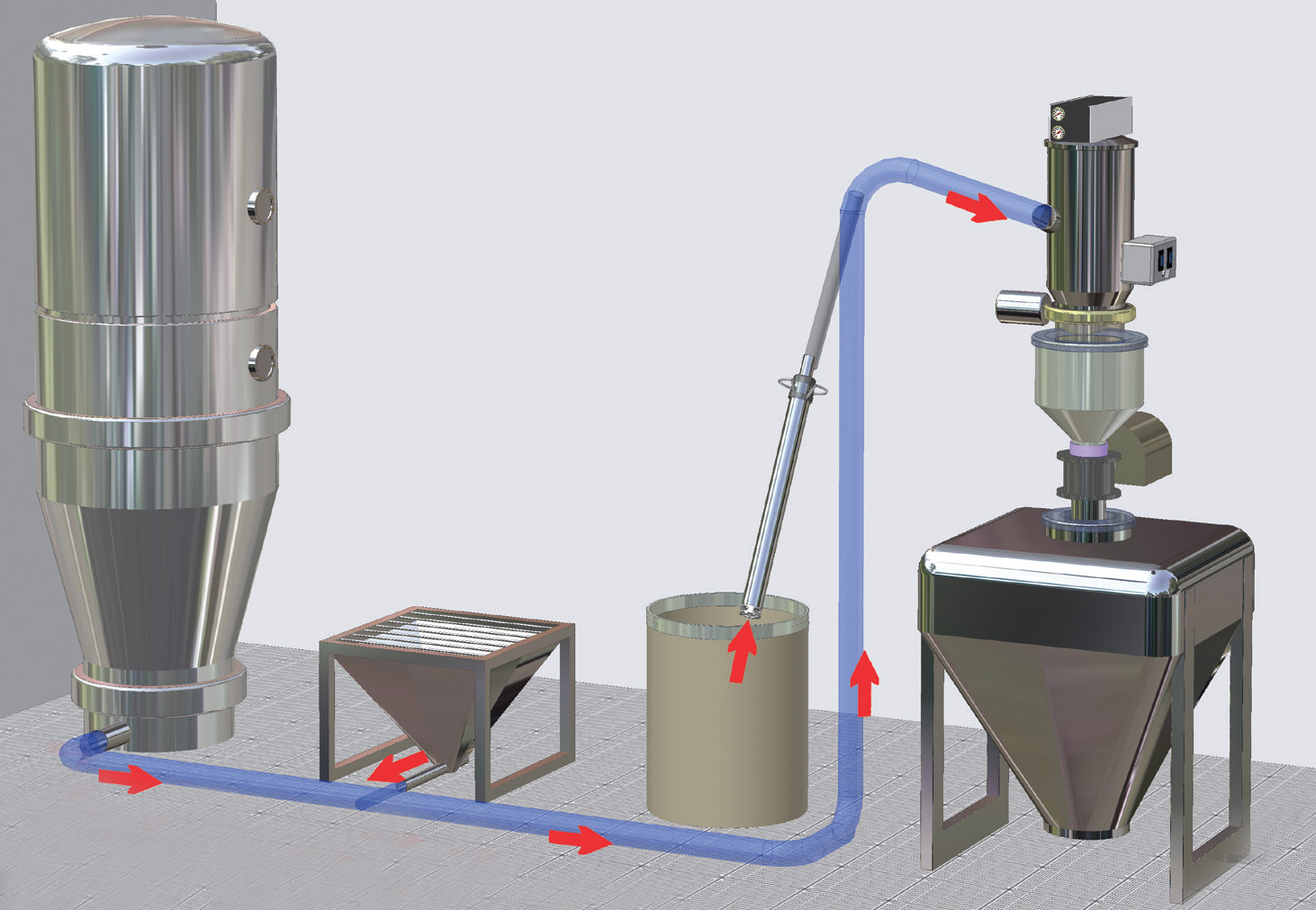 氣動真空上料機的特點